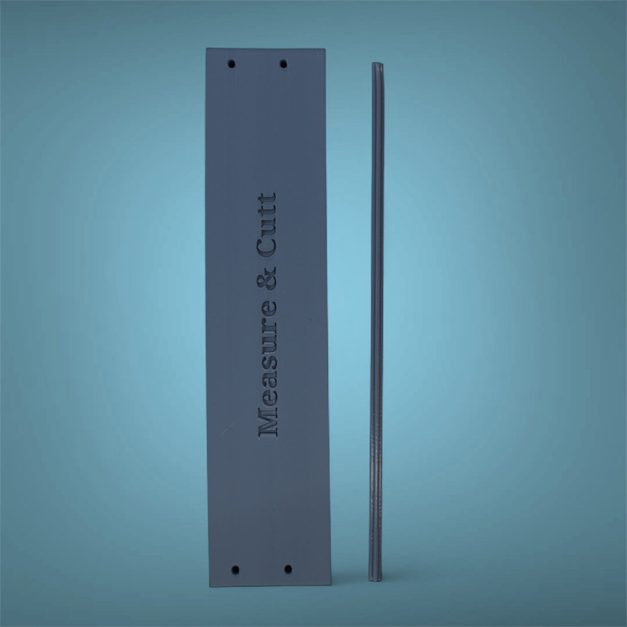 Molly Caddy Plastic bracket with Measure & Cutt engraving