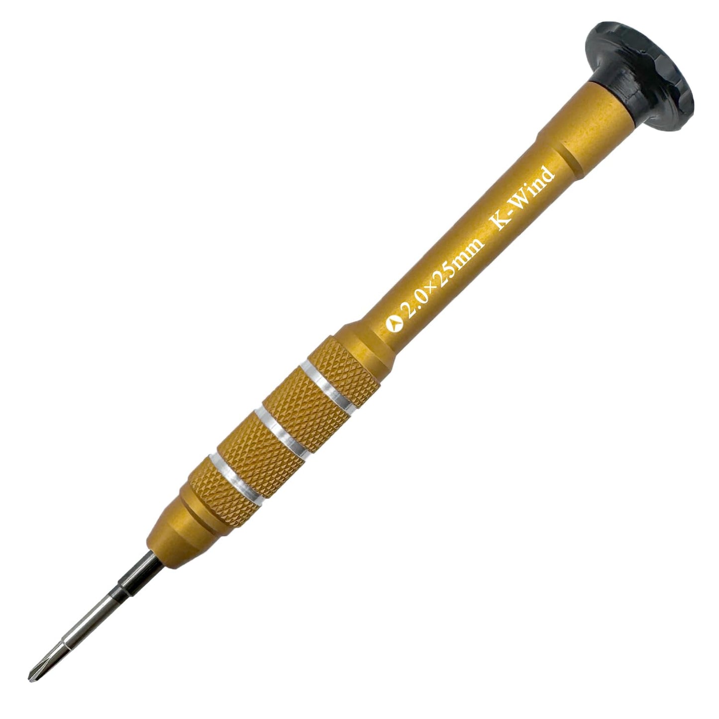 Precision Screwdriver Phillips #00 2mm, Magnetic S2 Steel Tip | Free Spin Cap, Anti-slip Grip, Electronic Screwdriver for Game Console/Controller, Drone, Laptop, Table, Phone