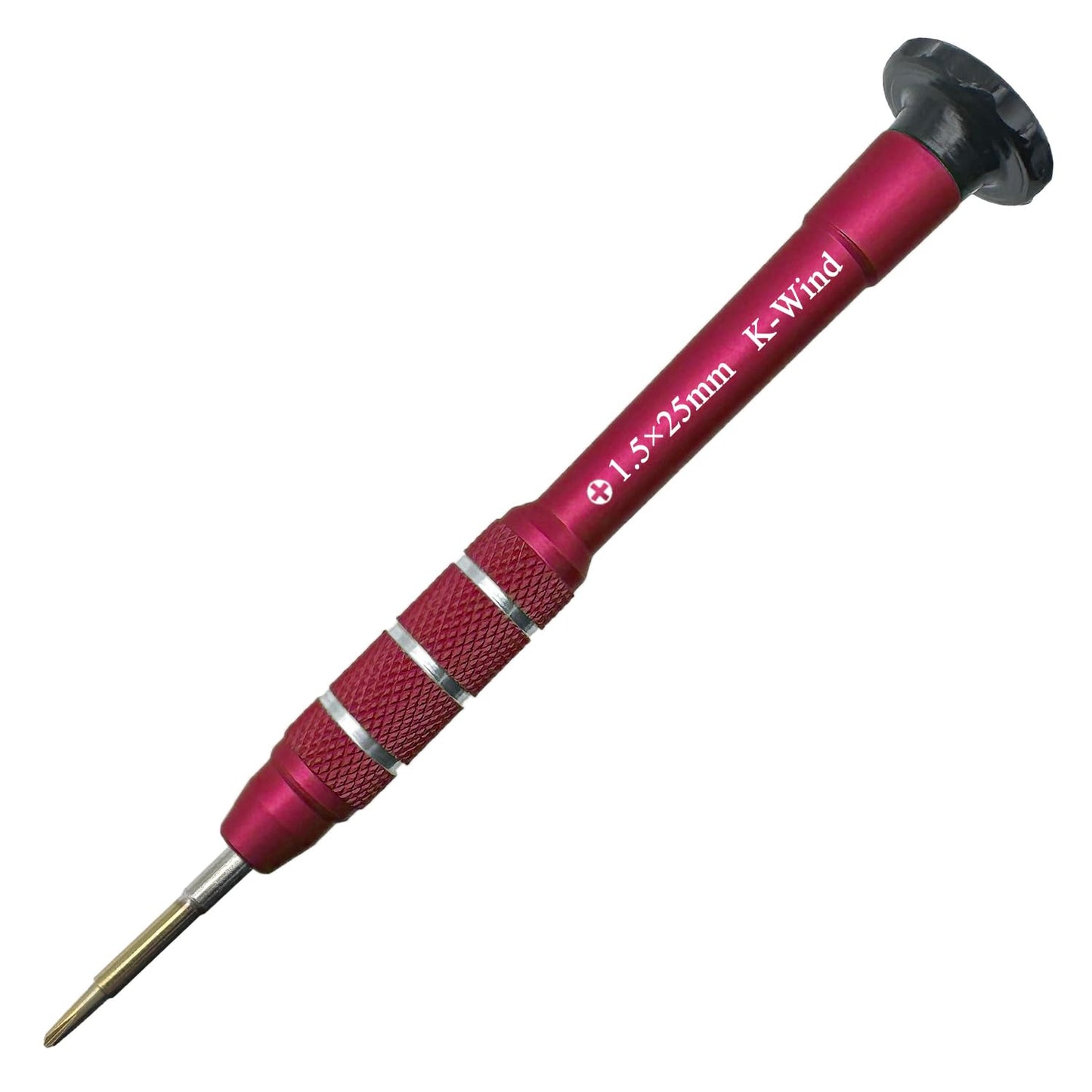 Precision Screwdriver Phillips #00 2mm, Magnetic S2 Steel Tip | Free Spin Cap, Anti-slip Grip, Electronic Screwdriver for Game Console/Controller, Drone, Laptop, Table, Phone