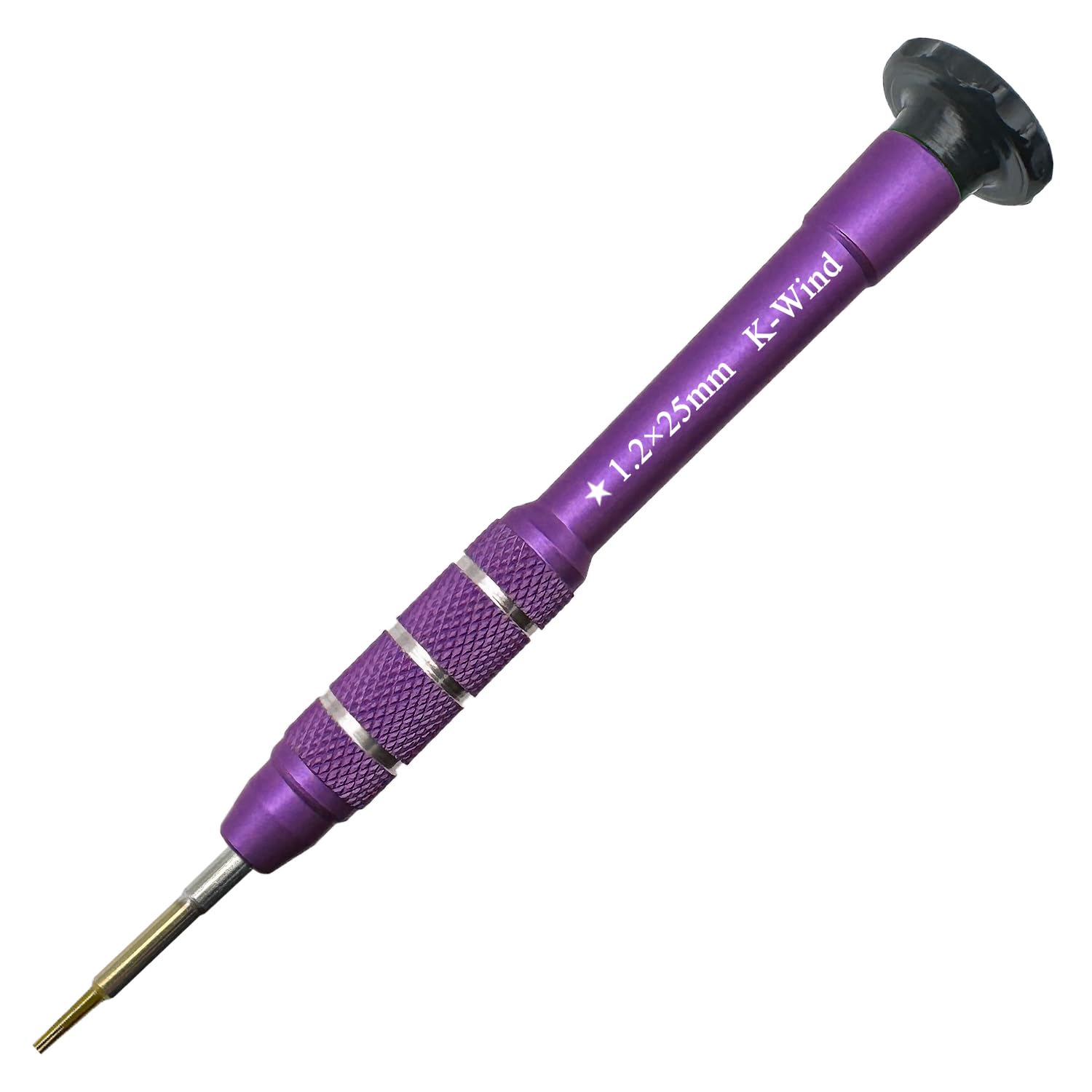 Precision Screwdriver Phillips #00 2mm, Magnetic S2 Steel Tip | Free Spin Cap, Anti-slip Grip, Electronic Screwdriver for Game Console/Controller, Drone, Laptop, Table, Phone
