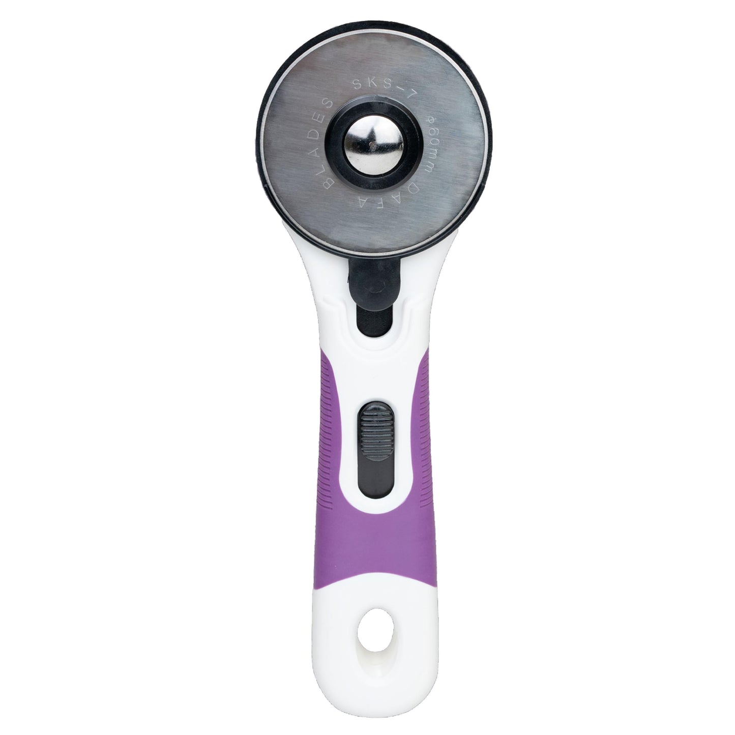 The Quilted Bear 45mm Rotary Cutter - Ergonomic Soft Grip Rotary Cutter for Fabric with Sharp Blade for Precise Cuts & Easy Blade Replacement for Quilting & Sewing Supplies (45mm)