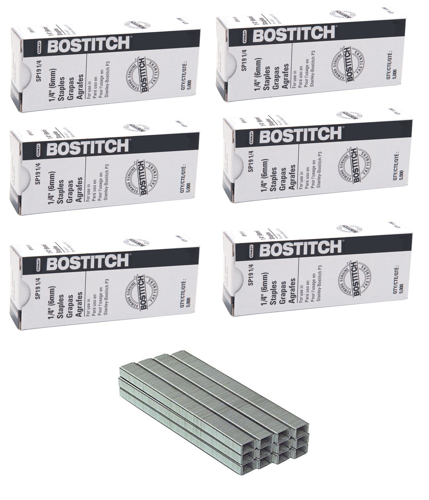 P3 Plier Stapler Specialty Staples (Box of 5000)
