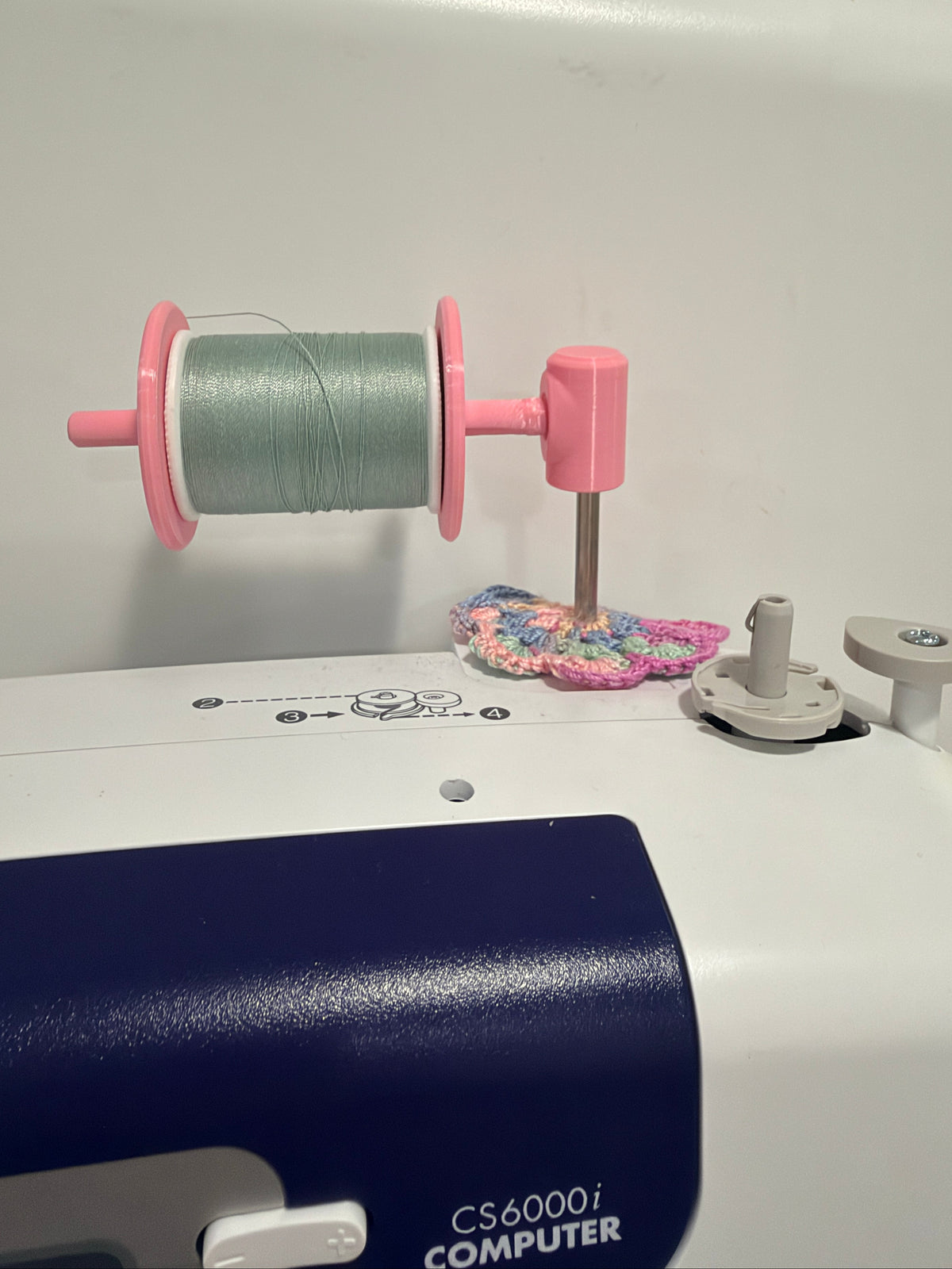 Corn Pipe Spool Holder Adapter