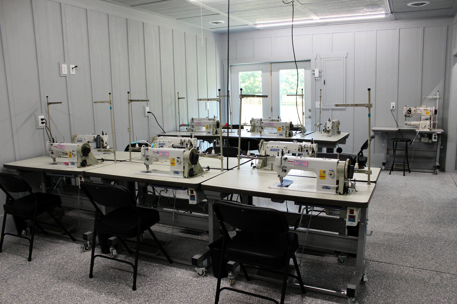 Photo of interior of Measure and Cutt Sewing Studio