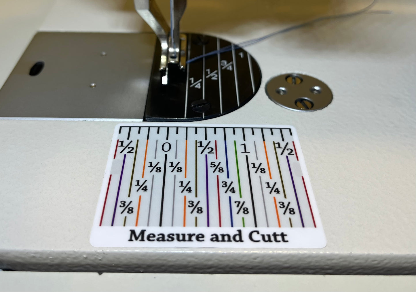 Seam Allowance Guide Sticker